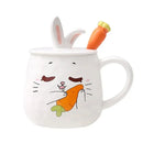 Axyaa Cartoon Ceramic Mug - Fun Tea & Coffee Cup Gift