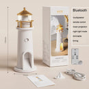 Axyaa Moon Projector Tower with Bluetooth Music Player and Motion Sensing