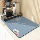 Flower Peony Drying Mat by Axyaa: Absorbent & Anti-Slip Table Mat for Cups & Decor