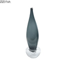 Axyaa Wheat Ear Glass Vase for Desk Decor and Flower Arrangement