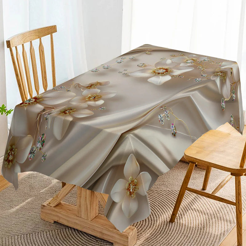 Axyaa Butterfly Floral Table Runner Pearl Diamond Party Decor