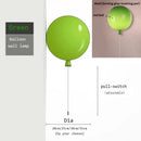 Axyaa Colorful Balloon Memory Wall Light Pull Switch Chandelier with E27 Bulbs