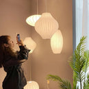 Axyaa Handmade Silk Pendant LED Chandelier for Dining Room Lighting