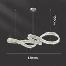 Axyaa Crystal Chandelier Pendant Light for Living and Dining Room