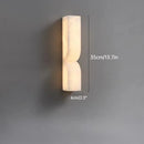 Axyaa LED Marble Alabaster Wall Lamp Luxury Copper Indoor Decor