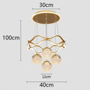 Axyaa Modern LED Pendant Light for Home Decor & Office Lighting