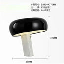 Axyaa Mushroom Marble Desk Lamp Modern LED Table Light