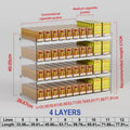 Axyaa Cigarette Pusher Rack: Elegant Display Stand for Supermarkets and Stores
