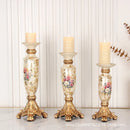 Axyaa Nostalgic Resin Candlestick for Home Decor and Parties