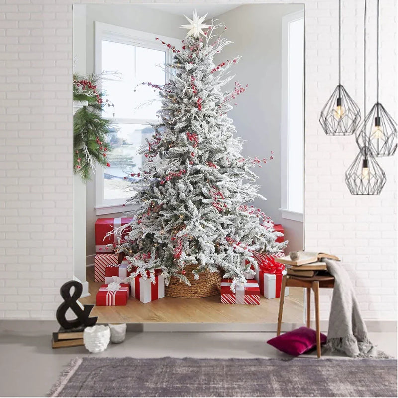 Axyaa Christmas Tree Tapestry for Home Decor and Parties