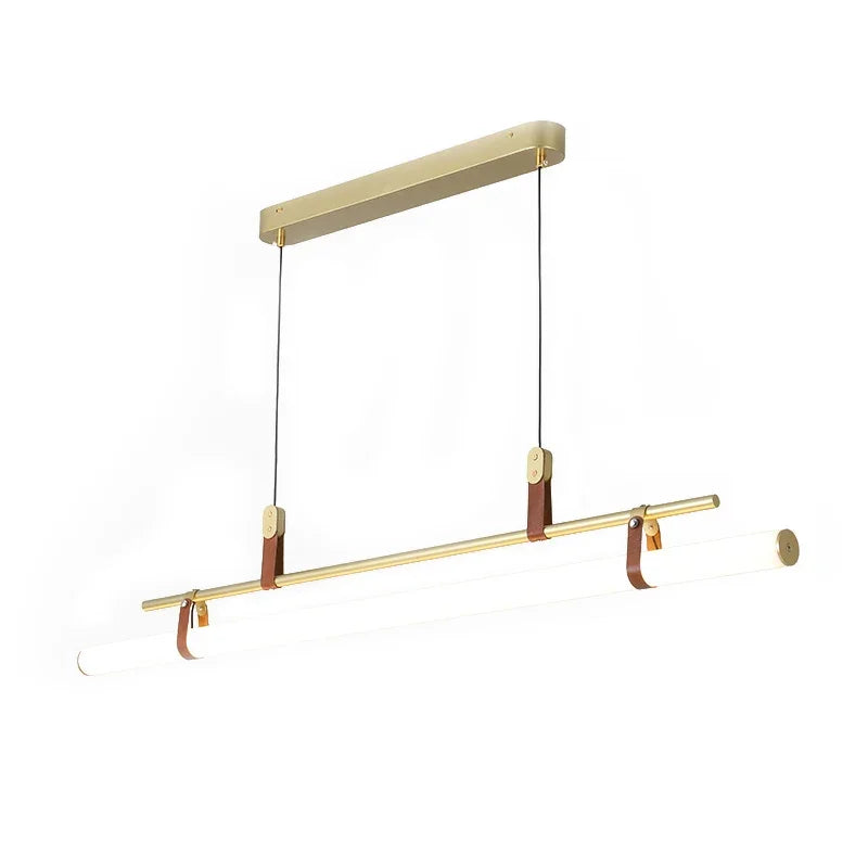 Axyaa Nordic Restaurant Pendant Light - Minimalist Luxury Strip Light