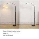 Axyaa Feather Floor Lamp - Nordic Minimalist Luxury Light for Bedroom Living Room
