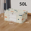 Axyaa Foldable Non-Woven Storage Bag Fabric Wardrobe Organizer with Zipper
