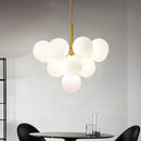Axyaa Nordic Luxury Glass Chandelier LED Pendant Lights