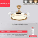 Axyaa Modern Ceiling Fan with Invisible Blades and Full Light Integration