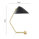Axyaa Modern Minimalist LED Desk Lamp for Study, Bedroom, Office, Living Room