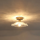Axyaa Frosted Glass LED Ceiling Lamp for Modern Indoor Lighting