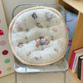 Axyaa Cartoon Round Milk Fleece Seat Cushion - Cute and Comfortable Office Chair Bay Window Futon