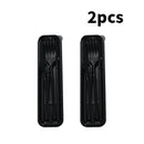 Axyaa PP Tableware Set - Knife, Fork, Spoon, Chopsticks with Portable Box