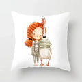 Cute Panda Cartoon Pillowcase for Home Decor and Comfort by Axyaa