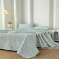 Axyaa Lyocell Tencel Cotton Printed Bed Cover Single Tatami Bedspread