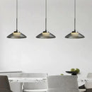 Axyaa Gray Glass Pendant Light, Dimmable, Ideal for Restaurant, Bar, Bedroom, Dining Room