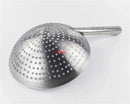 Axya Stainless Steel Mesh Strainer Colander with Wooden Handle