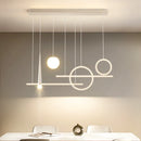 Axyaa Nordic Dining Room Pendant Chandelier for Indoor Living Space