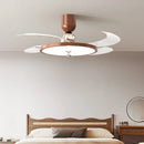 Axyaa Middle Ancient Style Ceiling Fan Light with Variable Frequency LED, Ultra-thin Silent Design