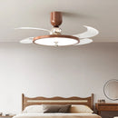 Axyaa Middle Ancient Style Ceiling Fan Light - LED Lamp, Silent & Variable Frequency