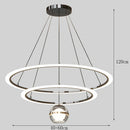 Axyaa Salon Chandelier Pendant Light Fixture for Dining Room Indoor Lighting