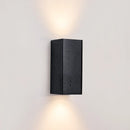 Axyaa Black Stone Wall Lamp LED Industrial Stair Light for Mirror Decor