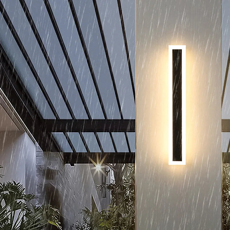 Axyaa Modern IP65 LED Wall Lamp for Outdoor Garden Decor