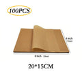 Axyaa Non-Stick Parchment Baking Sheet for Oven, Air Fryer, Grilling Mat, 50/100/200PC