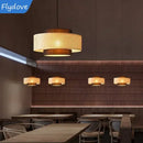Axyaa Woven Rattan Chandelier LED Pendant Light for Home Decor