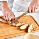 Axyaa Bamboo-Covered Bread Storage Box: Fresh Kitchen Storage Solution