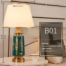 Axyaa Modern Ceramic Deer Table Lamp: LED Nordic Style for Home Living Room Bedroom.
