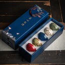 Axya Ceramic Kung Fu Tea Set - Five Elements Cup Bowl Gift Set
