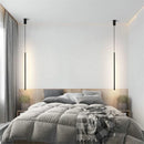 Axya Minimalist LED Pendant Lights Black Chandeliers for Living Room & Restaurant