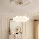 Axyaa Modern Opal White Sphere Pendant Light - Ideal for Home, Hotel, and Indoor Decor