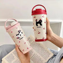Axyaa 500ml Stainless Steel Insulated Tumbler with Straw