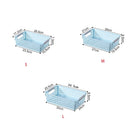 Axyaa Plastic Desktop Storage Basket with Handle