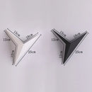 Axyaa Modern Iron Triangle LED Wall Lamp for Home Interior Decoration