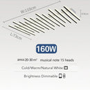 Axyaa Nordic Art Line Acrylic LED Ceiling Lamp for Modern Home Decor
