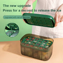 Axyaa Quick-Freeze Ice Cube Tray Storage Box for Instant Release, Kitchen Ice Maker