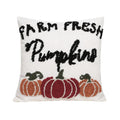 Axyaa Embroidered Pumpkin Fall Pillowcase - Cozy Sofa Cushion Cover