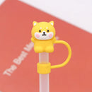 Axyaa Silicone Straw Toppers for Stanley Cup 40 oz Tumbler - Cute Kawaii Straw Covers