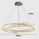 Axyaa Crystal Chandelier Pendant Light for Living Room and Bedroom