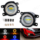 Axyaa LED Angel Eye Fog Light for Ford Focus Fusion Fiesta Explorer