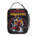 Axyaa Deadpool & Wolverine Insulated Lunch Bag - Portable Thermal Cooler